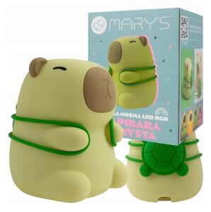 RGB LED noční světlo dobíjecí pro děti capybara 3000k