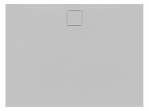 Sprchová vanička obdélníková SAT Vision 100x90 cm litý mramor šedá SATSVVI10090S
