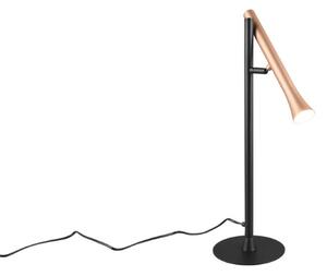 TRIO 552010165 FIATO stolní svítidlo V530mm SMD LED 3W/400lm 2300+3000+4000K černá, kávová