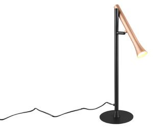 TRIO 552010165 FIATO stolní svítidlo V530mm SMD LED 3W/400lm 2300+3000+4000K černá, kávová