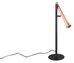 TRIO 552010165 FIATO stolní svítidlo V530mm SMD LED 3W/400lm 2300+3000+4000K černá, kávová