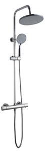 Invena Volos, sprchová sada s termostatickou baterií, chromová, INV-AU-37-T01-V