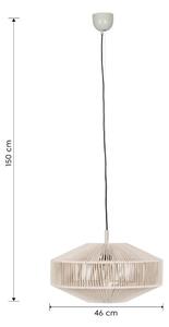 TRIO 364700144 SVEA závěsné svítidlo D460mm 1xE27 písková