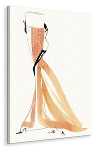 Art Group Obraz na plátně Champagne Rose Canetti Michel Velikost: 60 x 80 cm
