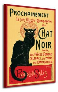 Art Group Obraz na plátně Černá kočka Chat Noir Velikost: 60 x 80 cm