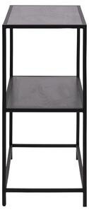 ACTONA Konzolový stolek Seaford − černá 79 × 77 × 35 cm