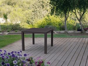 Stůl AMIRAT 95cm hnědý Exteriér | Zahradní stoly