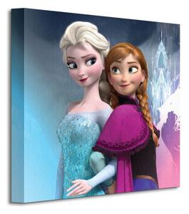 Art Group Obraz na plátně Disney Frozen Anna and Elsa Velikost: 30 x 30 cm