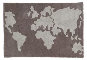 Lorena Canals koberce Bio koberec kusový, ručně tkaný World Map - 140x200 cm