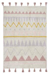 Lorena Canals koberce AKCE: 140x200 cm Bio koberec kusový, ručně tkaný Azteca Natural-Vintage Nude - 140x200 cm