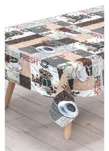 Ubrus PVC 80A, metráž, 20 m x 140 cm, ranní káva, IMPOL TRADE
