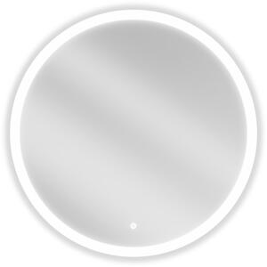 Mexen Oro kulaté osvětlené zrcadlo do koupelny, 80 cm, LED 6000K, proti zamlžení - 9824-080-080-611-00