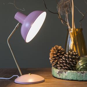 Stolní růžová retro lampa Milton Pink (LMD)