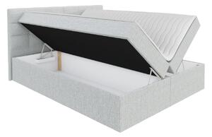 Moderní hotelová postel 180x200 BALJA 1 - zelená + topper ZDARMA