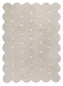 Lorena Canals koberce Pro zvířata: Pratelný koberec Biscuit Beige - 120x160 cm