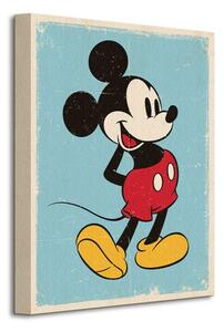 Art Group Obraz na plátně Disney Mickey Mouse (Retro) Velikost: 60 x 80 cm