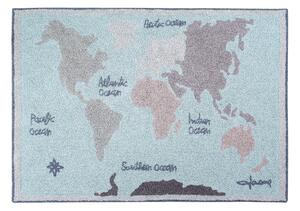Lorena Canals koberce Přírodní koberec, ručně tkaný Vintage Map - 140x200 cm