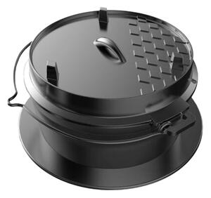 Tepro 8230 Litinový kotlík s víkem Dutch Oven, 6 l