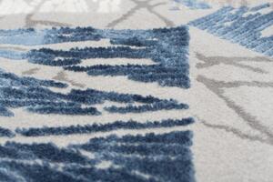 Makro Abra Moderní kusový koberec ASTHANE E464A světle šedý / tmavě modrý Rozměr: 120x170 cm