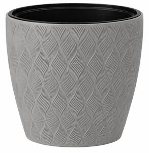 Květináč FLOW elipsa Platinum 85l