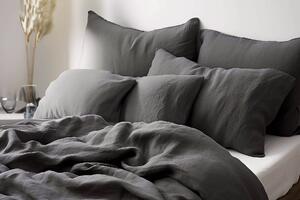 DARRÉ Mušelínové povlečení Grey Velikost: 140 x 220 + 70 x 90