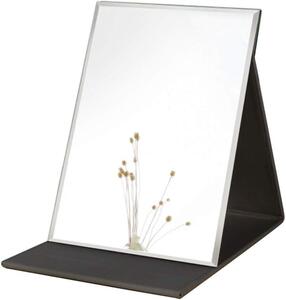 Velké, přenosné zrcadlo na make-up, s vysokým rozlišením, rozměry 17x12,5 cm, skládací, vhodné pro domácí použití i na cesty