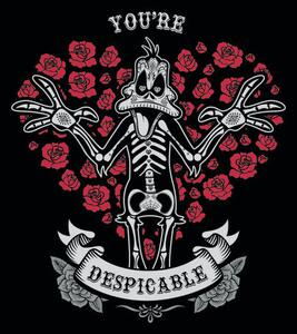 Umělecký tisk Kačer Daffy - You're despicable, 26.7 × 40 cm