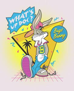 Umělecký tisk Bugs Bunny - What's up doc, 26.7 × 40 cm