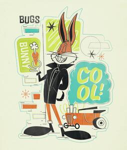 Umělecký tisk Cool Bugs Bunny, 26.7 × 40 cm