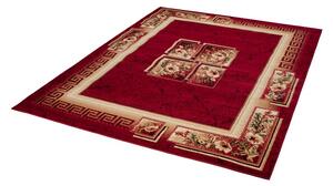 Makro Abra Kusový koberec ATLAS 4489B Červený Rozměr: 180x250 cm