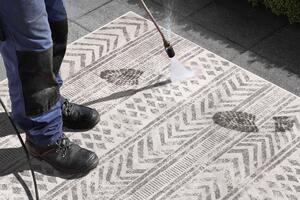 NORTHRUGS - Hanse Home koberce Kusový koberec Twin Supreme 103862 Grey/Cream ROZMĚR: 80x350