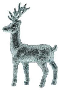 Dekorační figurka jelen, 19 × 12,5 cm, zelená