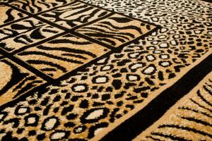 Makro Abra Kusový koberec ATLAS 6600A béžový černý Rozměr: 250x350 cm