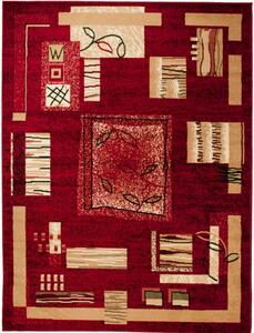 Makro Abra Kusový koberec ATLAS 5067D Červený Rozměr: 80x150 cm