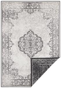 NORTHRUGS - Hanse Home koberce Kusový koberec Twin Supreme 103868 Cebu Black/Cream – na ven i na doma - 160x230 cm