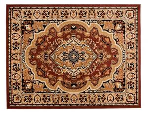 Makro Abra Kusový koberec ATLAS E951A Hnědý Rozměr: 60x100 cm
