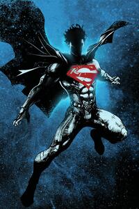 Umělecký tisk Superman - In the depths, 26.7 × 40 cm