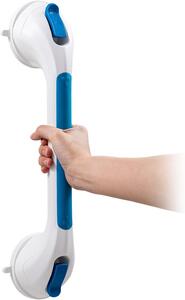 Držák na ručníky do koupelny, 43 cm, nosnost do 110 kg, vhodný pro seniory