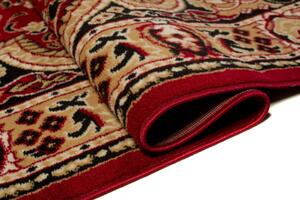 Makro Abra Kusový koberec ATLAS E951A Červený Rozměr: 80x150 cm
