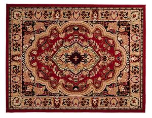 Makro Abra Kusový koberec ATLAS E951A Červený Rozměr: 80x150 cm