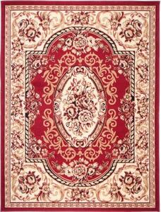 Makro Abra Klasický kusový koberec ATLAS F739A Červený Rozměr: 60x100 cm