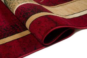 Makro Abra Kusový koberec ATLAS 5118B červený Rozměr: 100x150 cm