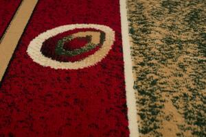 Makro Abra Kusový koberec ATLAS 5118B červený Rozměr: 140x200 cm