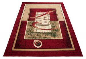 Makro Abra Kusový koberec ATLAS 5118B červený Rozměr: 300x400 cm
