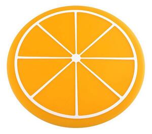 Silikonová podložka citrón, pomeranč, meloun, kiwi, jahoda Ø9 cm - 4 meloun