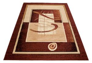 Makro Abra Kusový koberec ATLAS 5118D Hnědý Rozměr: 300x400 cm