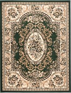 Makro Abra Klasický kusový koberec ATLAS F739A Zelený Rozměr: 120x170 cm