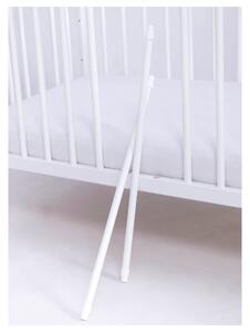 Dětská postýlka CLASICO bílá, 60x120 cm