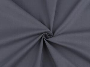 Bavlněná látka / plátno jednobarevná METRÁŽ - 35 (32D) modrá tmavá