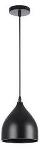 Lustr na lanku COMO 1xE27/60W/230V pr. 17 cm černá